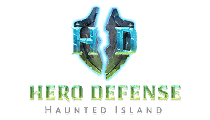 Logo Hero Defense Haunted Island